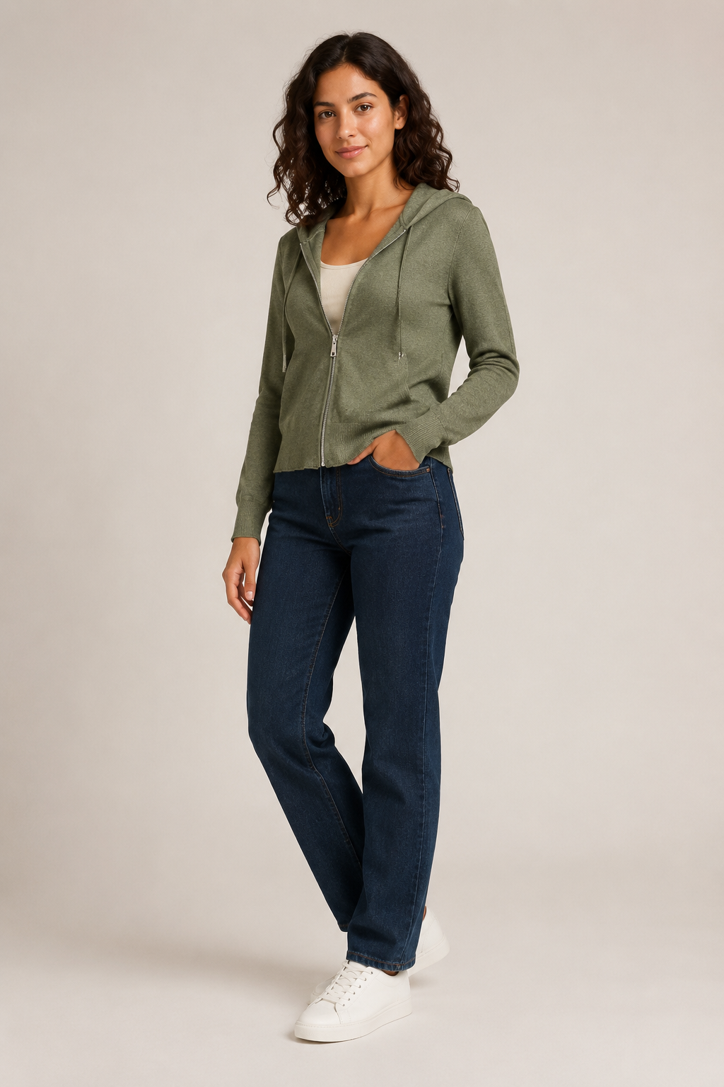 Maglia con Zip Frontale
